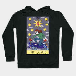 Betty as The Star tarot Hoodie